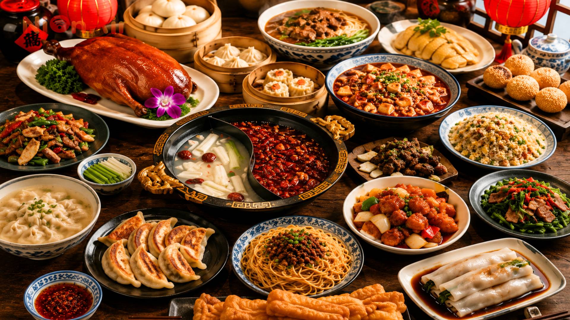 Ẩm thực Trung Quốc đa dạng, phong phú, hấp dẫn