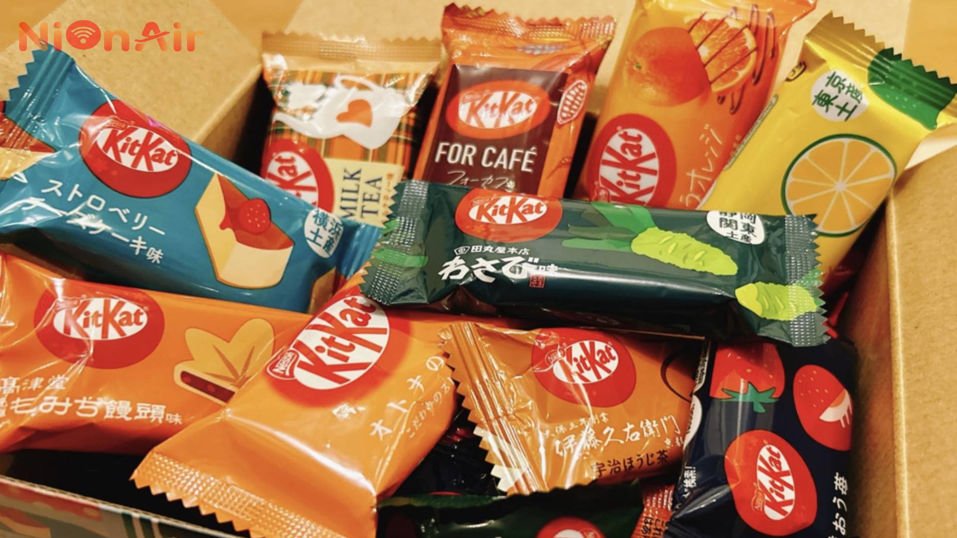 Bánh KitKat Nhật Bản với nhiều vị ngon hấp dẫn