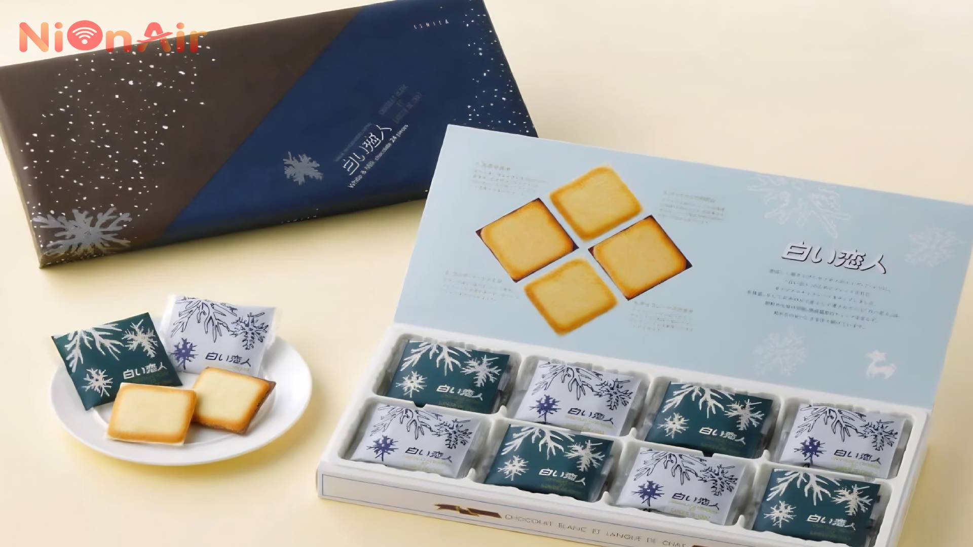 Bánh Quy Socola Trắng Shiroi Koibito Ishiya Nhật Bản
