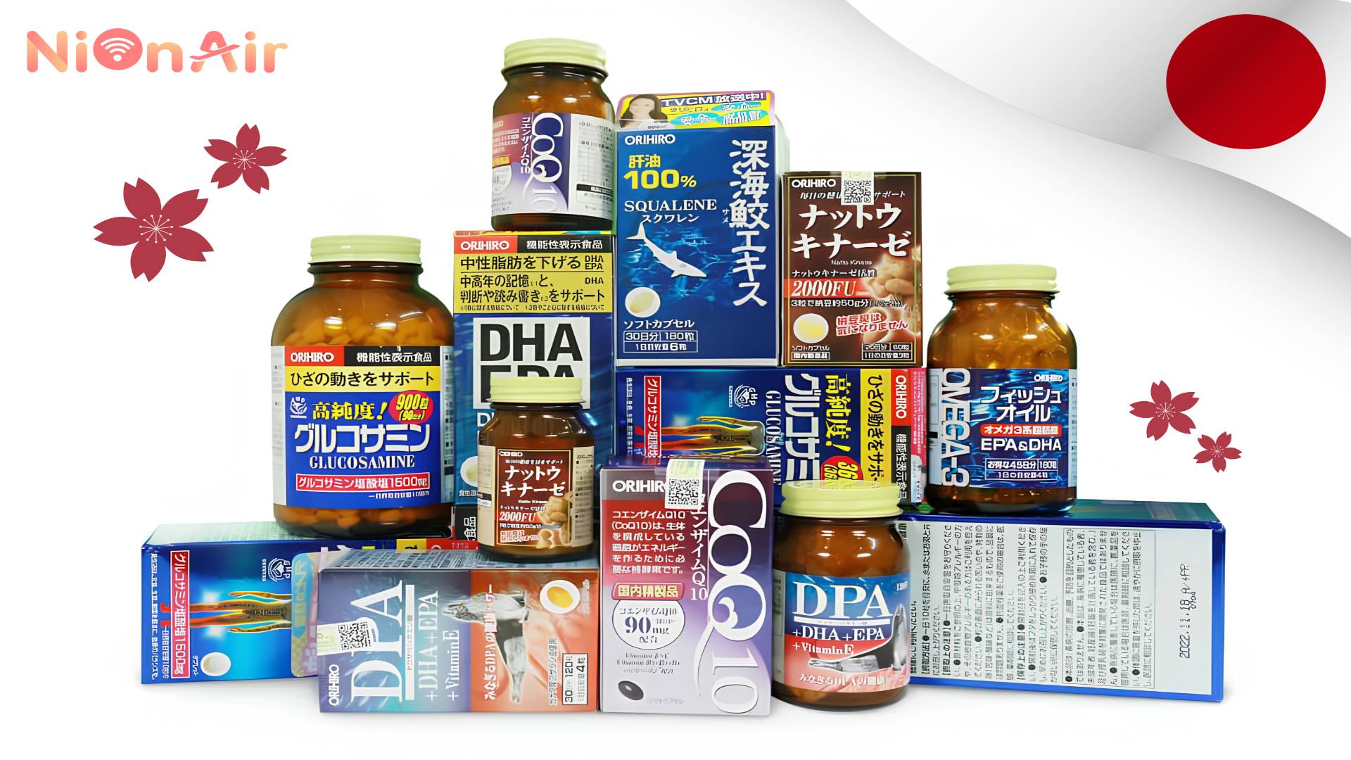 Một số dòng thực phẩm chức năng nổi tiếng tại Nhật