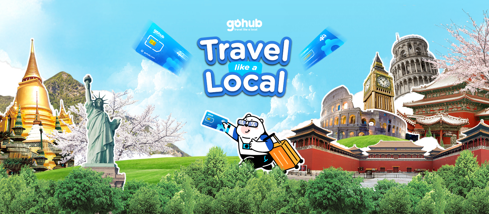 GOHUB - Đơn vị phân phối SIM và eSIM du lịch