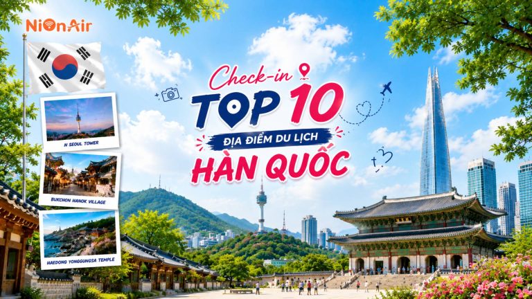 top 10 địa điểm du lịch hàn quốc