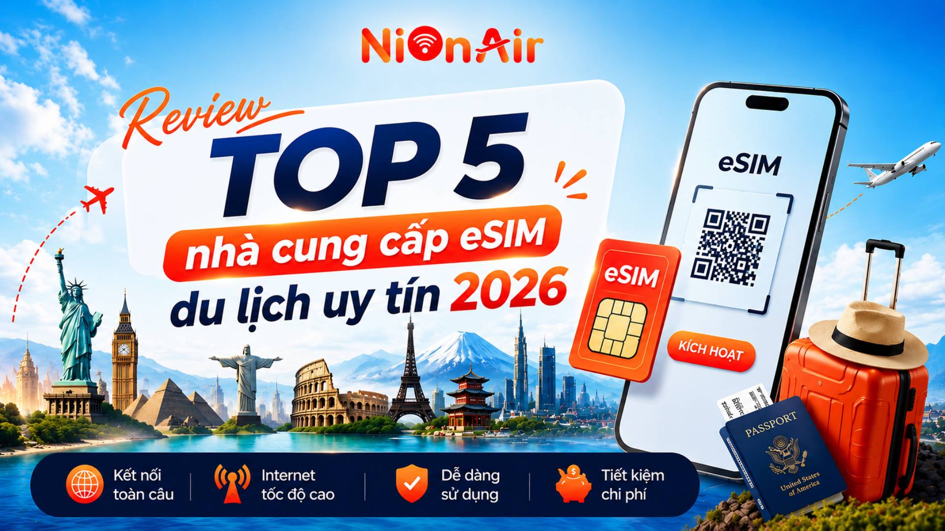 top 5 nhà cung cấp esim uy tín 2026