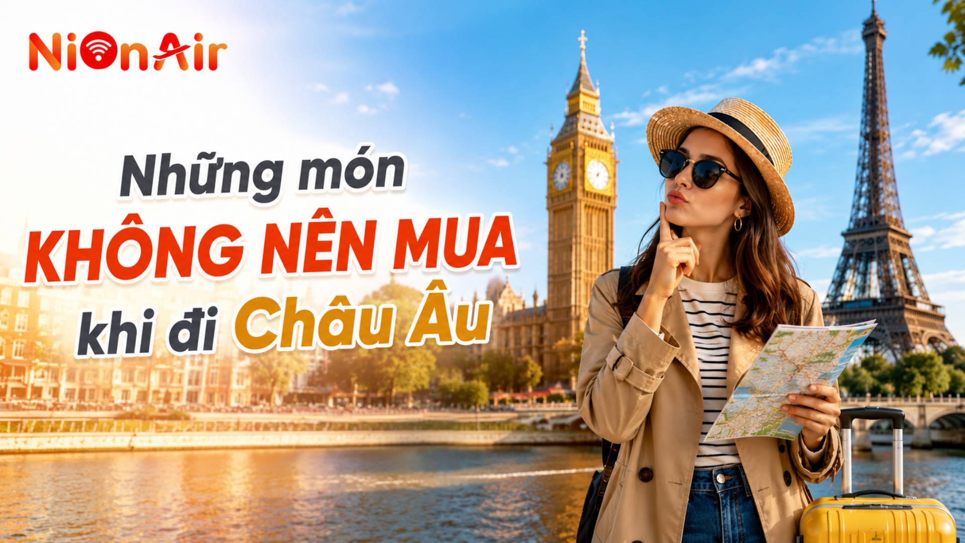 Những món không nên mua khi đi châu âu