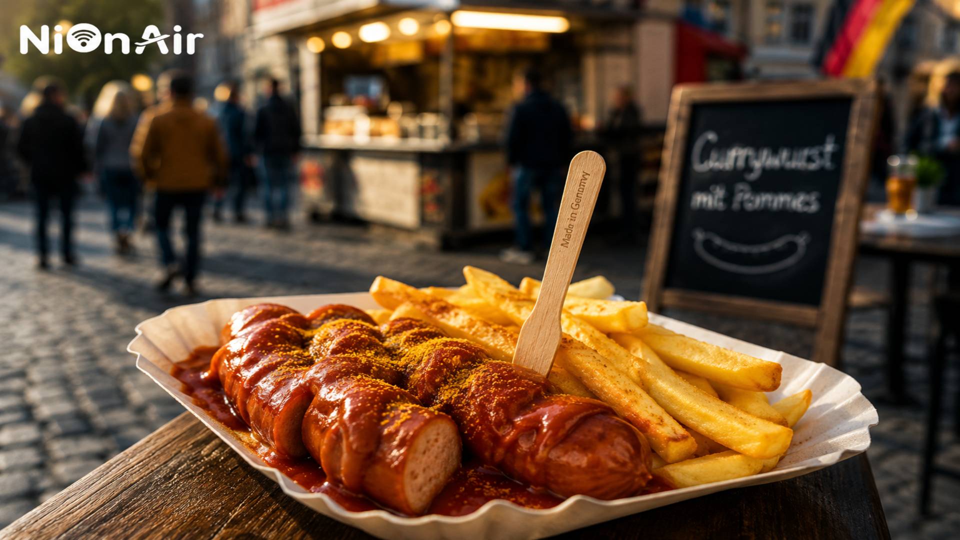 Xúc xích cà ri đường phố (Currywurst) - Món ăn được xem là quốc dân tại Đức