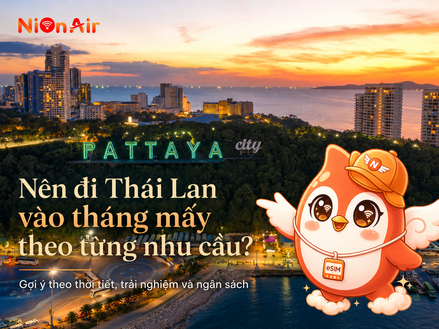 Mỗi tháng, mỗi mùa tại Thái Lan đều đem đến những trải nghiệm du lịch thú vị