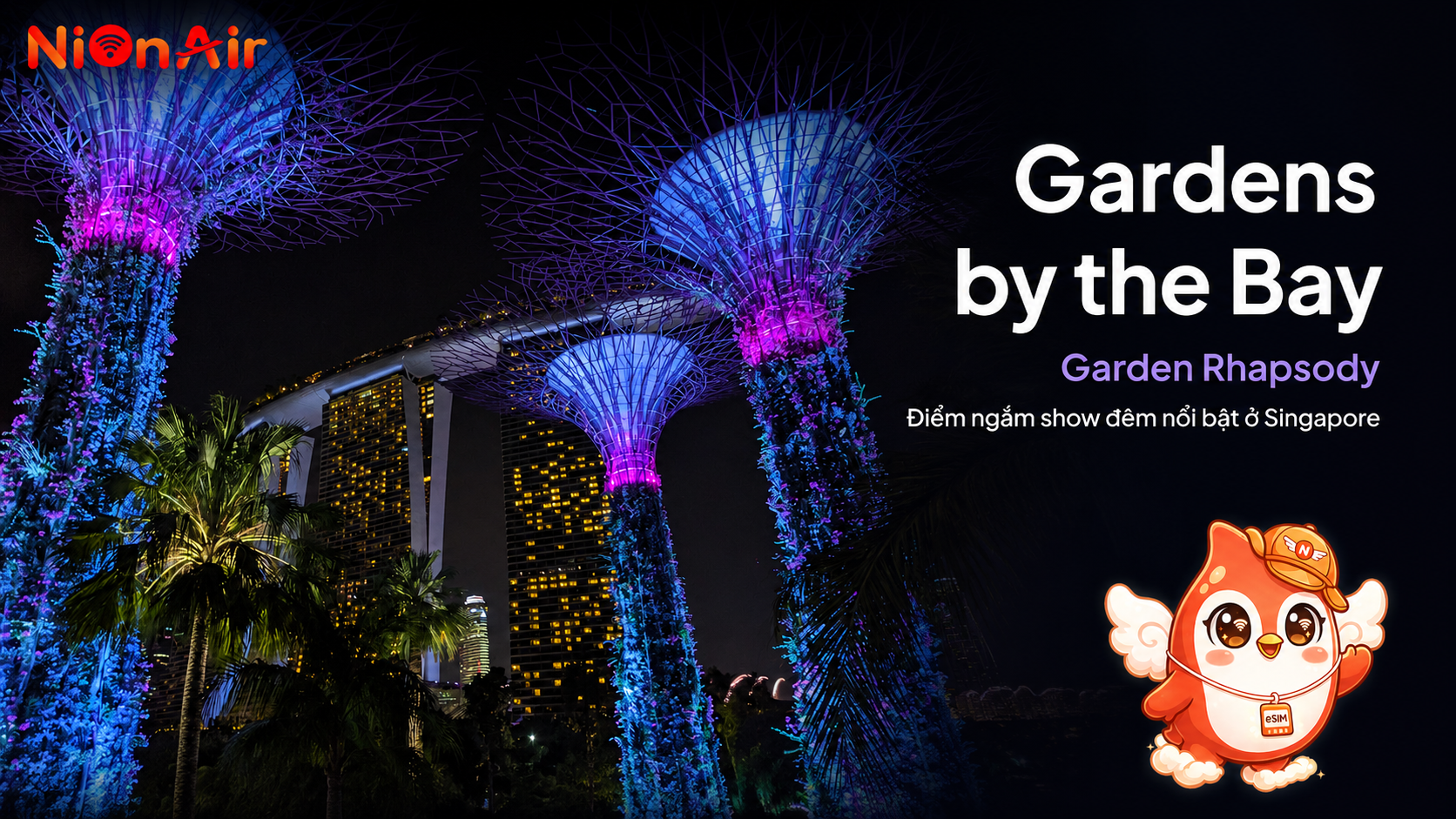 Garden Rhapsody - màn trình diễn ánh sáng và âm nhạc thú vị