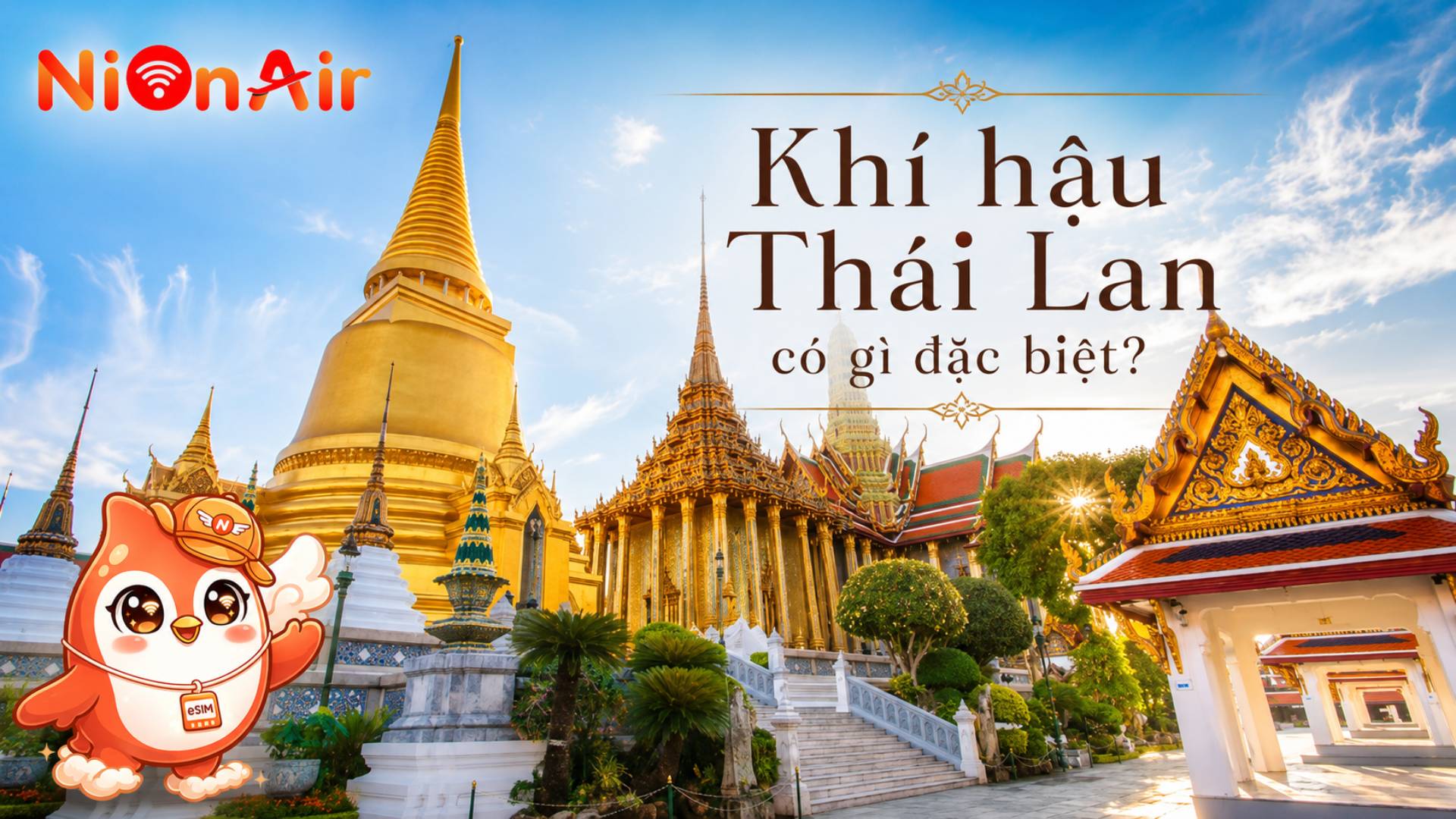 Khí hậu Thái Lan mang đặc trưng nhiệt đới gió mùa với nền nhiệt tương đối cao