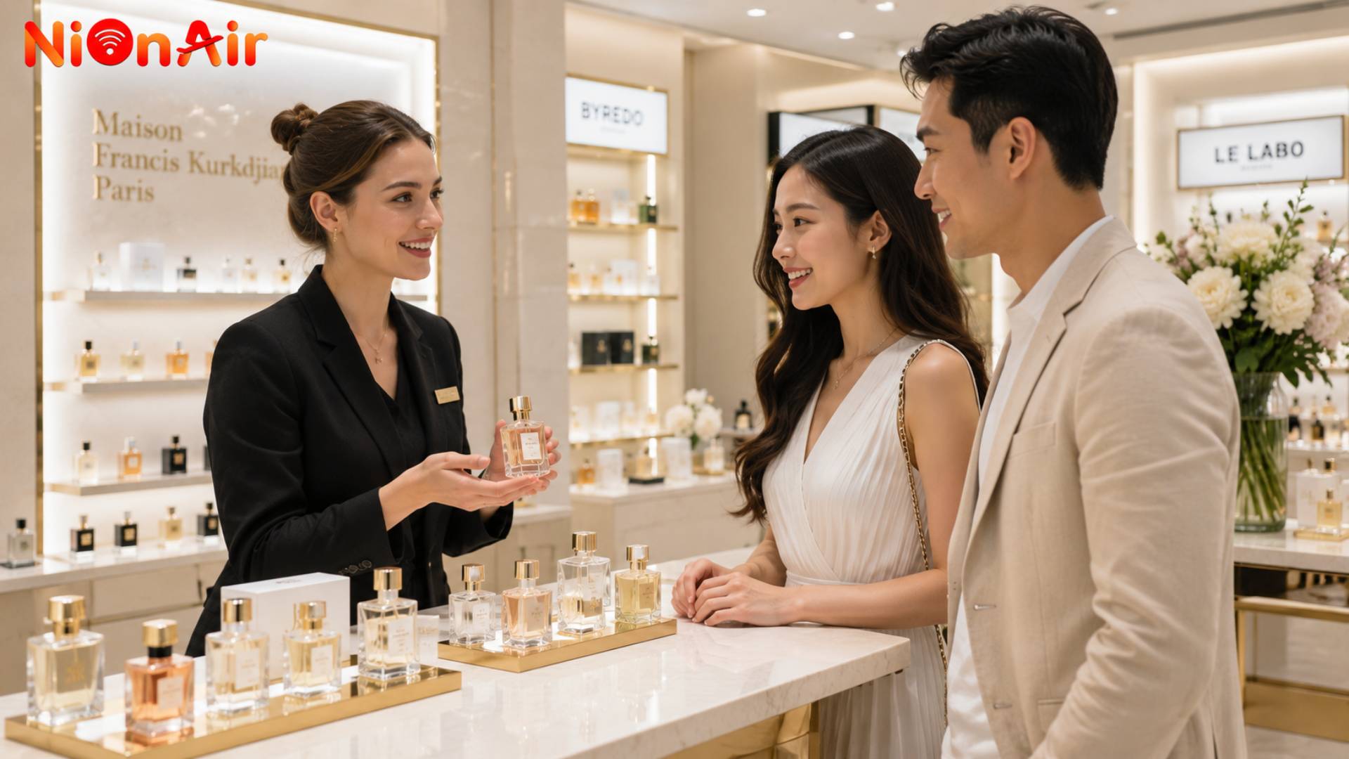 Các dòng nước hoa đến từ Pháp hay Ý nổi bật với mùi hương sang trọng, đẳng cấp