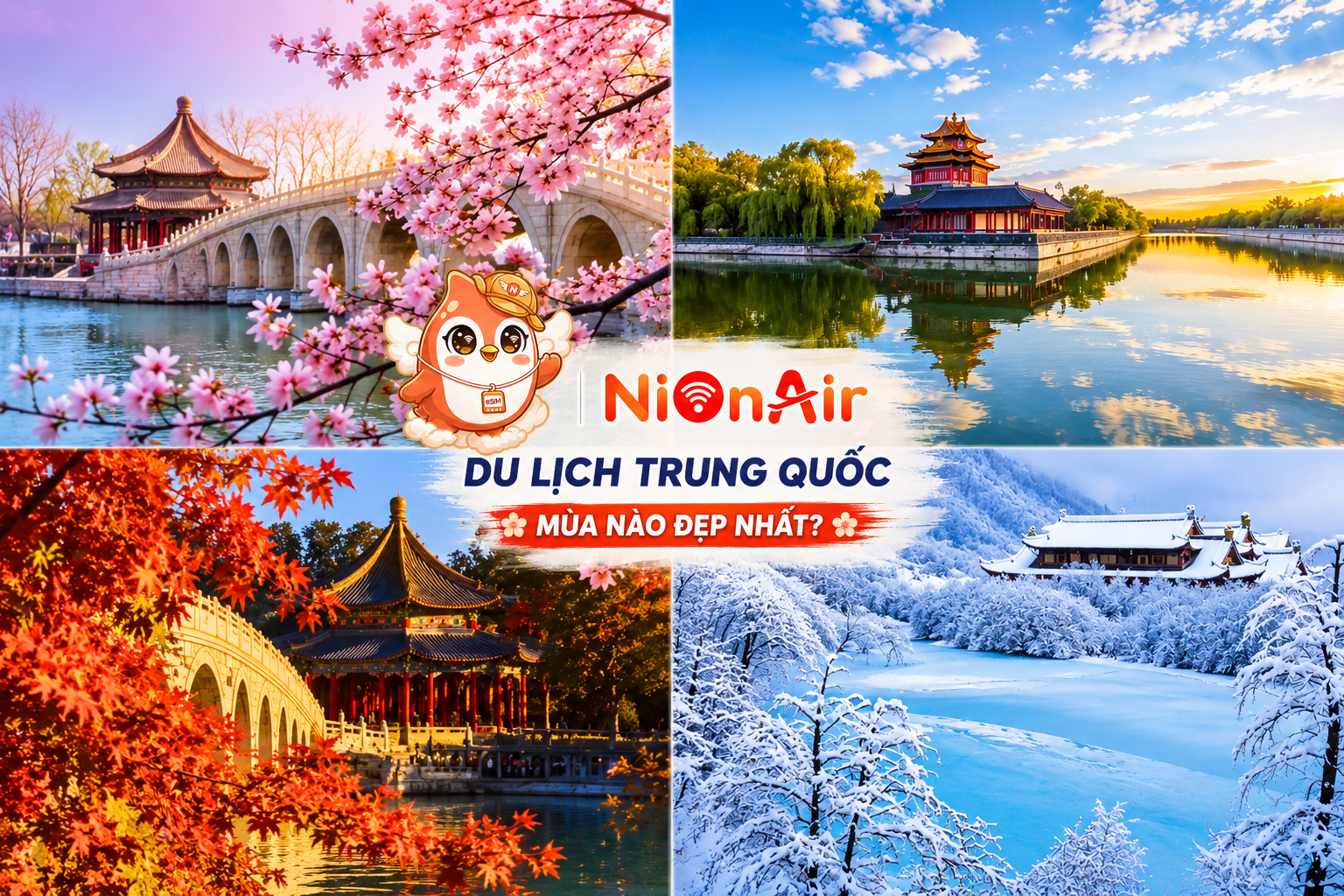 Du lịch Trung Quốc mùa nào đẹp nhất.