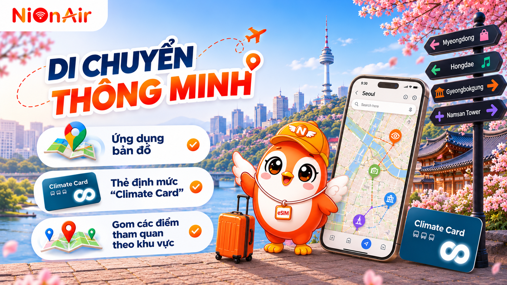 Di chuyển thông minh tiết kiệm nhờ các mẹo như: Ứng dụng bản đồ, thẻ giao thông,...