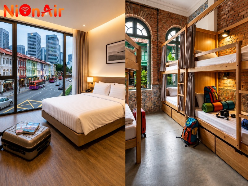 Chọn Hostel hay khách sạn quyết định phần lớn chi phí lưu trú