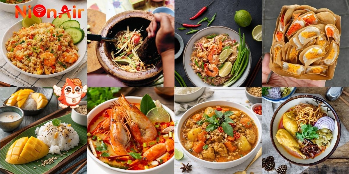Những món ăn hấp dẫn của đặc sản Thái Lan